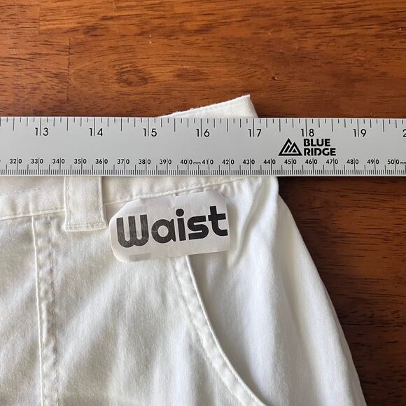 Chico's Women's XL Capri Pants Stretch Crop White Casual Classic Preppy Summer - Picture 6 of 10